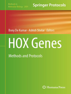 cover image of HOX Genes